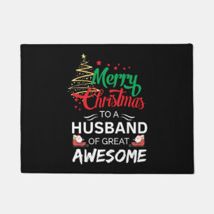 Frohe Weihnachten an einen Mann von Great Phantast Fußmatte