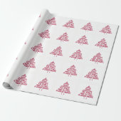 Frohe Weihnachten an Y'All Wrapping Paper Geschenkpapier (Ungerollt)