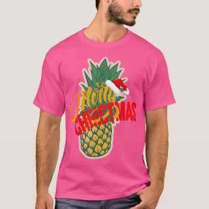 Frohe Weihnachten Ananas Erwachsene Weihnachten We T-Shirt