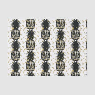 Frohe Weihnachten Ananas Hawaiianisches Weihnachts Seidenpapier