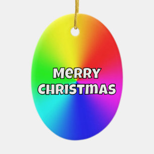 Frohe Weihnachten (Ändere die Worte) Ornament