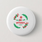 Frohe Weihnachten anders sein Button (Vorderseite)