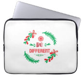 Frohe Weihnachten anders sein Laptopschutzhülle (Vorderseite)