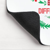 Frohe Weihnachten anders sein Mousepad (Ecke)