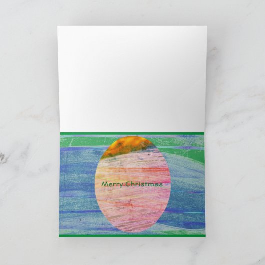 Frohe Weihnachten Angel Herald Rejoice (Innenseite)