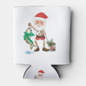 Frohe Weihnachten Angelfreunde Dosenkühler (Vorderseite)