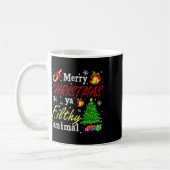 Frohe Weihnachten Animal Filthy Ya Funny Xmas Fami Kaffeetasse (Links)