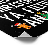 Frohe Weihnachten Animal Filthy Ya Xmas Familie Pa Poster (Ecke)