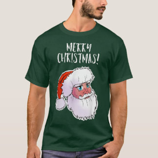 Frohe Weihnachten Anime Santa Claus T-Shirt