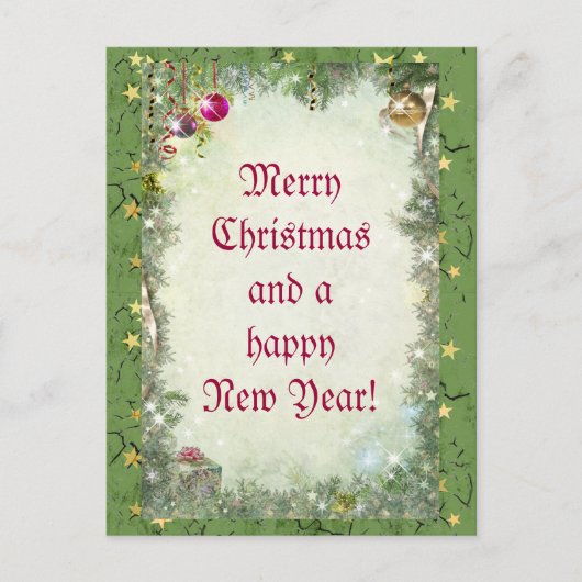 Frohe Weihnachten (anpassbar) (Vorderseite)