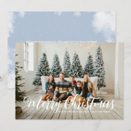 Frohe Weihnachten | Anpassbarer Fototext für Vorla