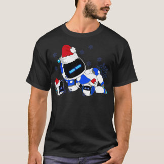 Frohe Weihnachten Astrobot Funny Sweat T-Shirt