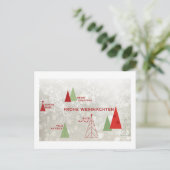 Frohe Weihnachten auf der ganzen Welt (Stehend Vorderseite)