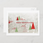 Frohe Weihnachten auf der ganzen Welt (Vorne/Hinten)