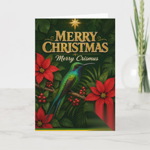 Frohe Weihnachten auf Jamaikanisch — Jamaicann Car Karte