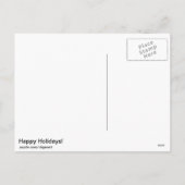 Frohe Weihnachten! (auf Ukrainisch) Feiertagspostkarte (Rückseite)