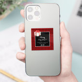 Frohe Weihnachten Aufkleber (Telefon)