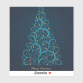 "Frohe Weihnachten" Aufkleber (Blatt)