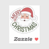 Frohe Weihnachten Aufkleber (Blatt)