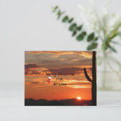 Frohe Weihnachten aus Arizona (Stehend Vorderseite)