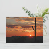 Frohe Weihnachten aus Arizona (Stehend Vorderseite)