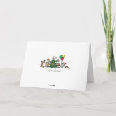 Frohe Weihnachten aus Australien Grußkarte (Rückseite)