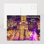 Frohe Weihnachten aus Berlin, Deutschland (Vorne/Hinten)