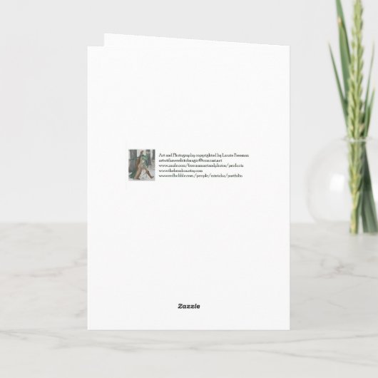 "Frohe Weihnachten aus Bryn" (Rückseite)