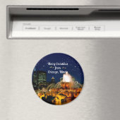 Frohe Weihnachten aus Chicago, Magnet (In Situ (Geschirrspüler))