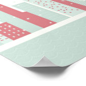 Frohe Weihnachten aus Chicago Poster (Ecke)