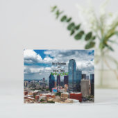 Frohe Weihnachten aus Dallas, Texas (Stehend Vorderseite)