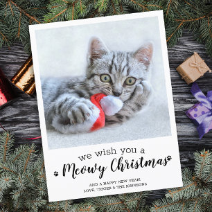 Frohe Weihnachten aus dem Cat Modernes Foto für Ha