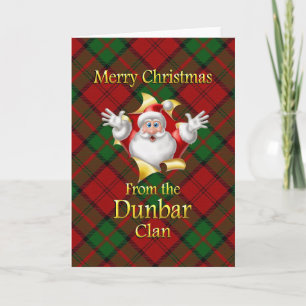 Frohe Weihnachten aus dem Dunbar Clan