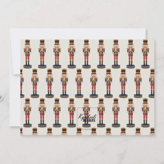 Frohe Weihnachten aus dem Nackthaus lustige Nutcra (Rückseite)