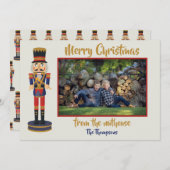 Frohe Weihnachten aus dem Nackthaus lustige Nutcra (Vorne/Hinten)