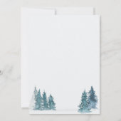 Frohe Weihnachten aus dem neuen Zuhause Winter For Ankündigung (Rückseite)