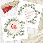 Frohe Weihnachten aus dem New Grandeltern Foto<br><div class="desc">Frohe Weihnachten aus New Grandeleltern Foto und Jahr. Ein neues Enkelkind ist eine magische Zeit und als stolze neue Großeltern will du es von den Dächern zu schreien! Also, warum nicht ein Foto von Ihrem wertvollen neuen Familienmitglied zusammen mit Ihren Weihnachtsgrüße zu schicken! Ersetzen Sie das Foto einfach durch Ihren...</div>