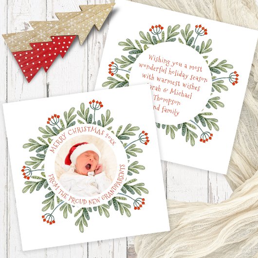 Frohe Weihnachten aus dem New Grandeltern Foto