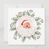 Frohe Weihnachten aus dem New Grandeltern Foto (Vorderseite)