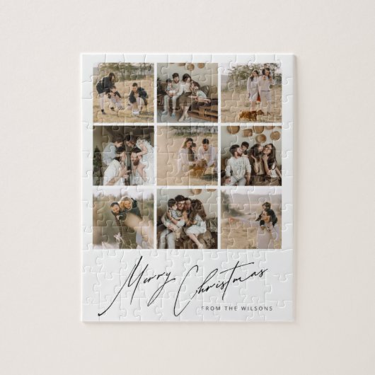 Frohe Weihnachten aus dem Wilsons Puzzle (Vertikal)