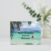 Frohe Weihnachten aus den Bahamas (Stehend Vorderseite)