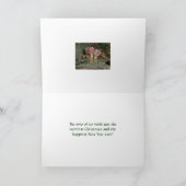 Frohe Weihnachten aus den beiden Pilzen von uns (Innenseite)