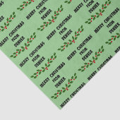 Frohe Weihnachten aus Denver Seidenpapier (Ausschnitt)