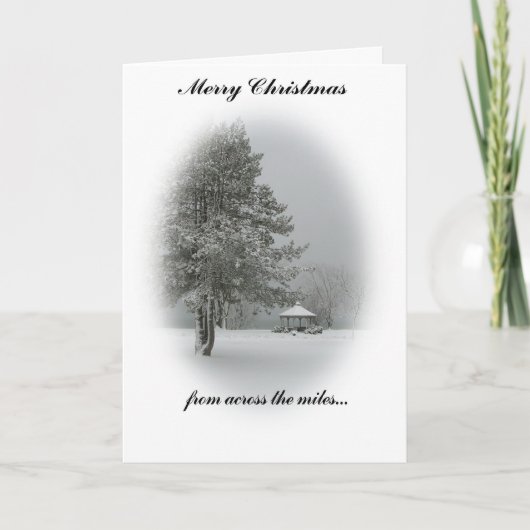 Frohe Weihnachten aus der anderen Seite der Meilen (Vorderseite)