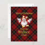 Frohe Weihnachten aus der Wallace Clan (Vorne/Hinten)