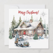 Frohe Weihnachten aus der Weihnachtskarte der Cabi (Vorderseite)