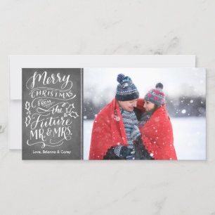 Frohe Weihnachten aus der Zukunft Mr. und Mrs.