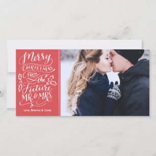 Frohe Weihnachten aus der Zukunft Mr. und Mrs.