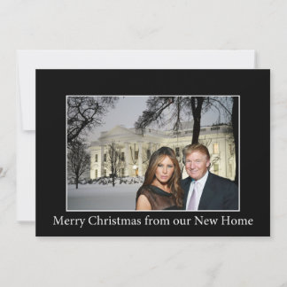 Frohe Weihnachten aus Donald und Melania