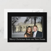 Frohe Weihnachten aus Donald und Melania (Vorne/Hinten)